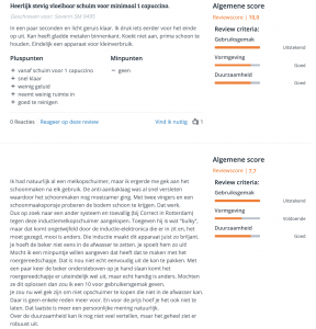 Severin SM9495 Melkopschuimer Beoordelingen Kieskeurig